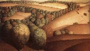 Grant Wood Near the sunset oil painting picture wholesale